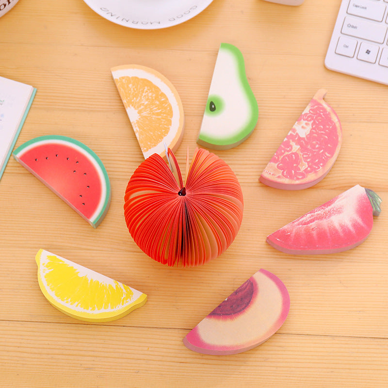 Wholesale Paper Fruit Shaped Sticky Notes